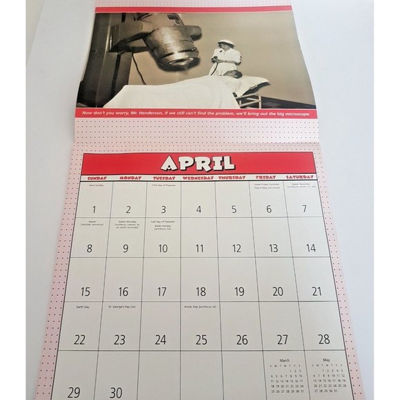 2007 NURSES Calendar Andrews Mcmeel Publishing RARE A Year's Dose of Humor - Picture 4 of 11
